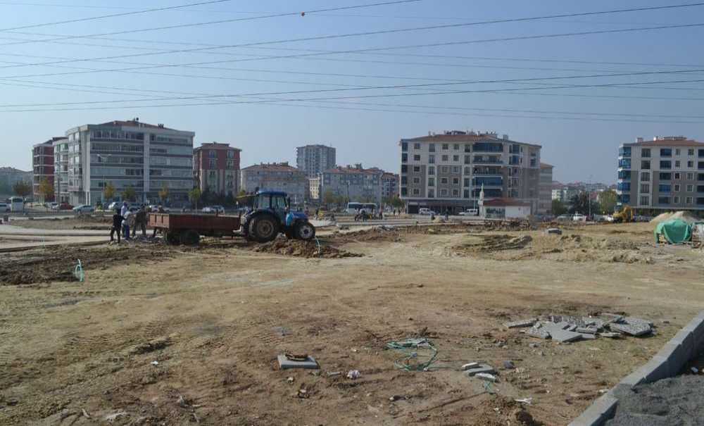 Çorlu Belediyesi'nden Yeşillendirme Çalışması