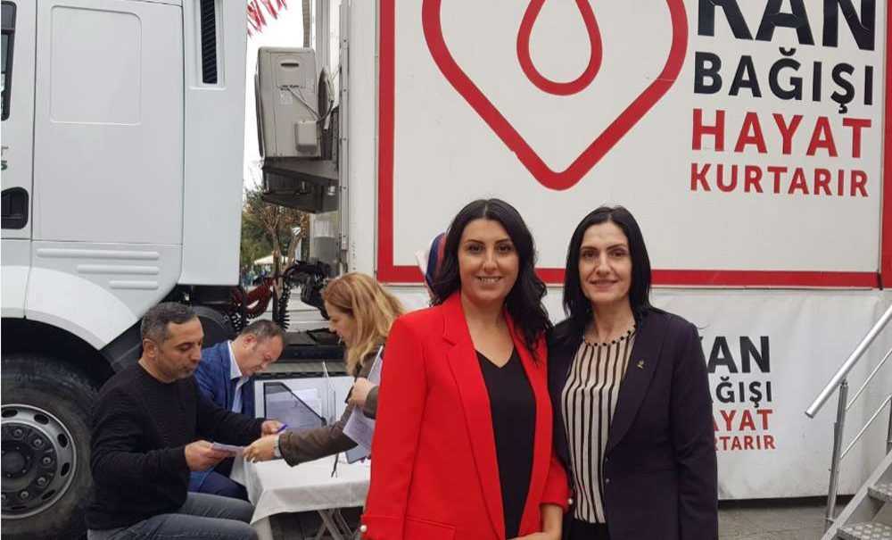 Ak Partililer Kan Bağışında Bulundu