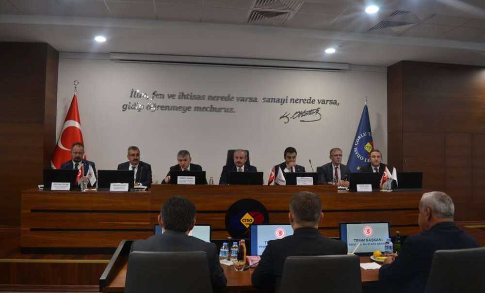 Oda Ve Borsa Temsilcileriyle Buluştu