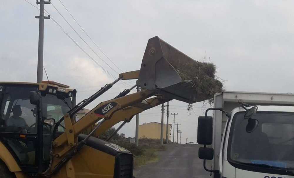 Orhan Kemal Caddesi'nde Temizlik Çalışması Yapıldı