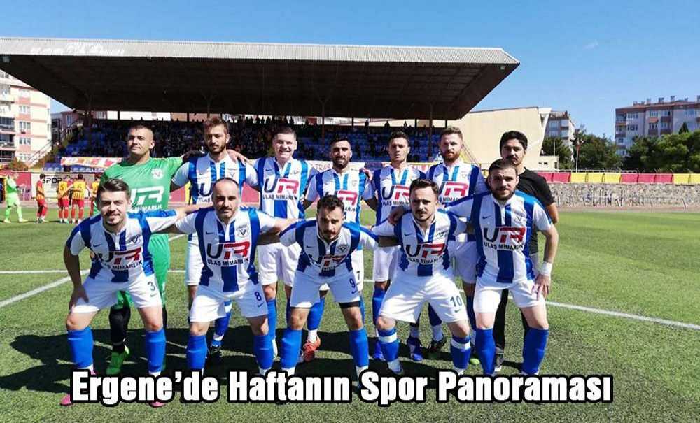 Ergene'de Haftanın Spor Panoraması