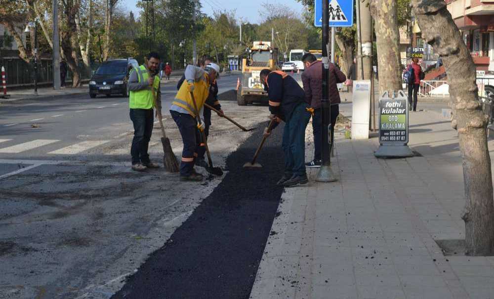 Tredaş Kazdı, Belediye Asfaltladı