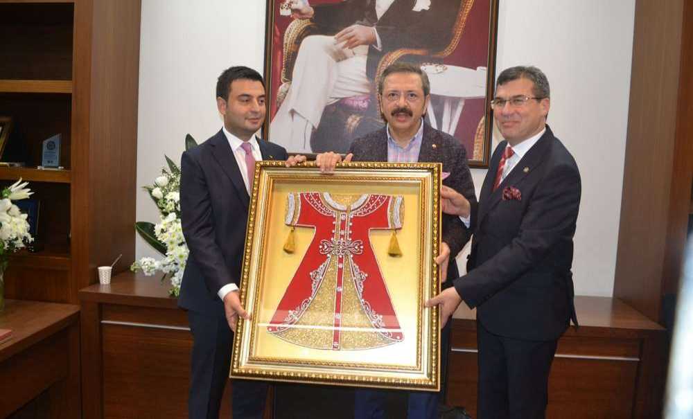 Ticaret Odası Önemli Misafirleri Ağırladı