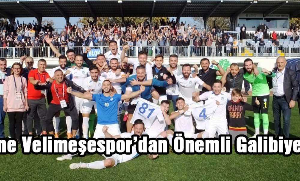 Ergene Velimeşespor'dan Önemli Galibiyet 2-0