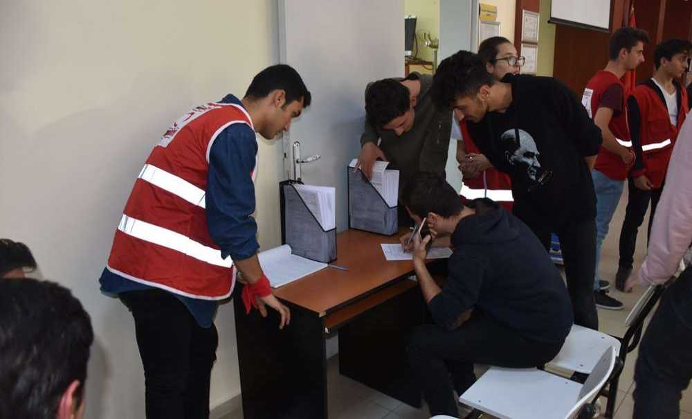 Çorlu Anadolu Lisesi Kan Bağışında Bulundu