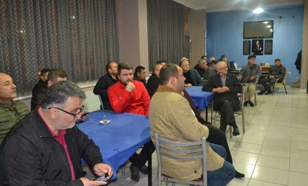 Özgür Ertaş Üyelerle Bir Araya Geldi