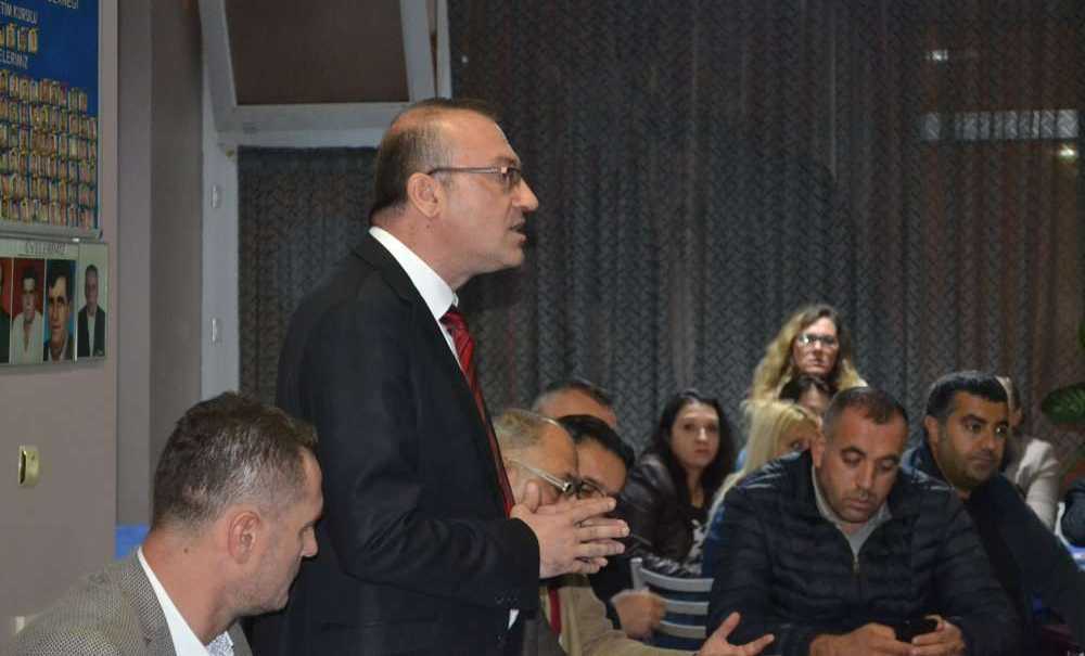 Özgür Ertaş Üyelerle Bir Araya Geldi