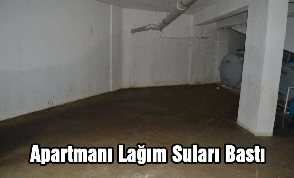 Apartmanı Lağım Suları Bastı