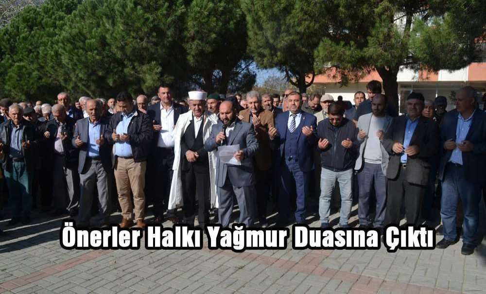 Önerler Mahallesinde Yağmur Duası