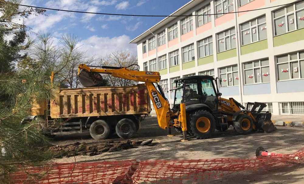 Çorlu İlkokulu Yeni Bir Görünüme Kavuştu