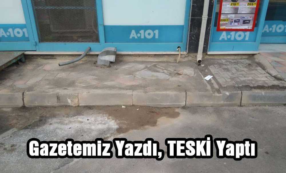 Gazetemiz Yazdı, Teski Yaptı