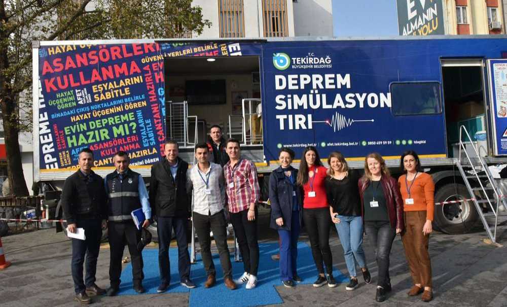 Personele Afet Eğitimi Verildi