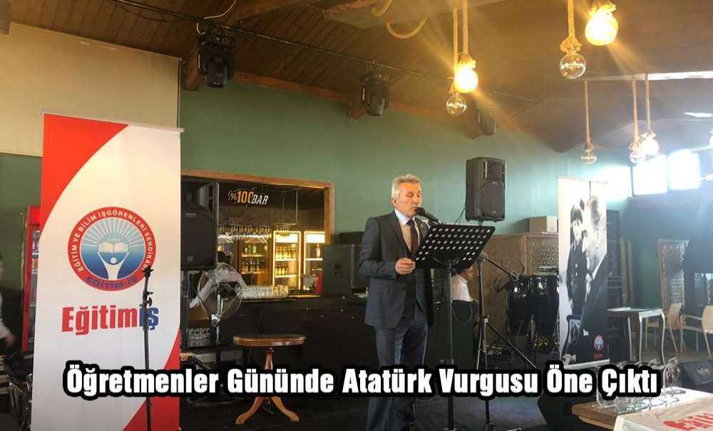 Öğretmenler Gününde Atatürk Vurgusu Öne Çıktı