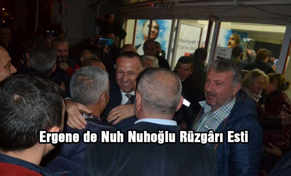 Ergene'de Nuh Nuhoğlu Rüzgârı Esti