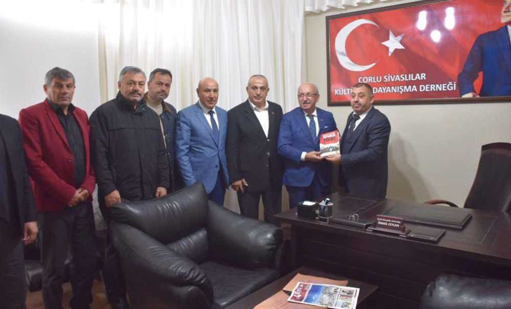 Kadir Albayrak Sivaslılar Derneği'ni Ziyaret Etti