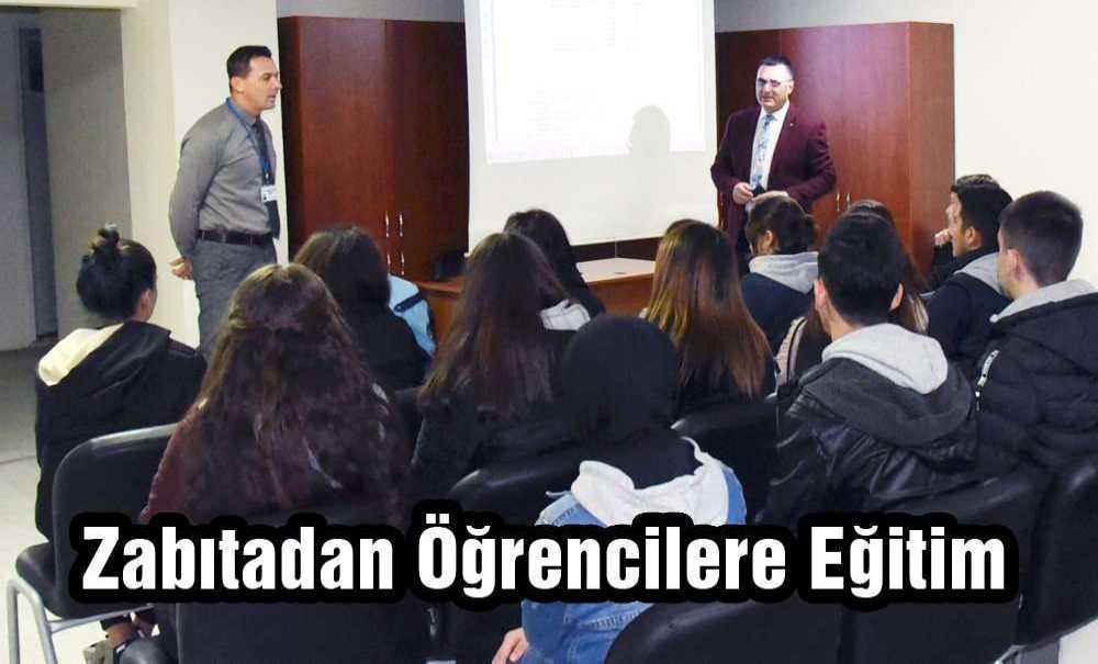 Zabıtadan Öğrencilere Eğitim