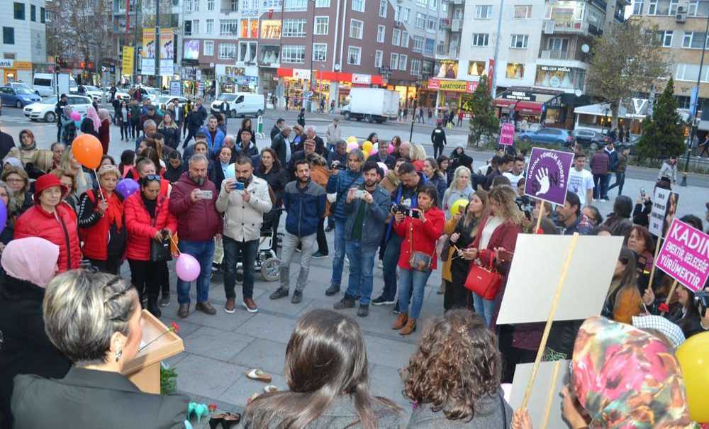 Kadına Şiddete Hayır Dediler