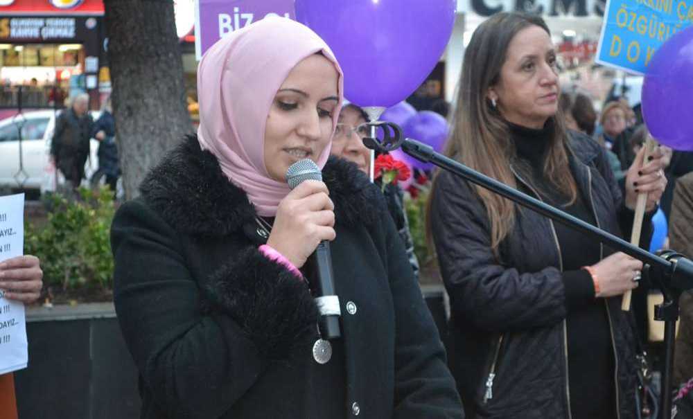 Kadına Şiddete Hayır Dediler