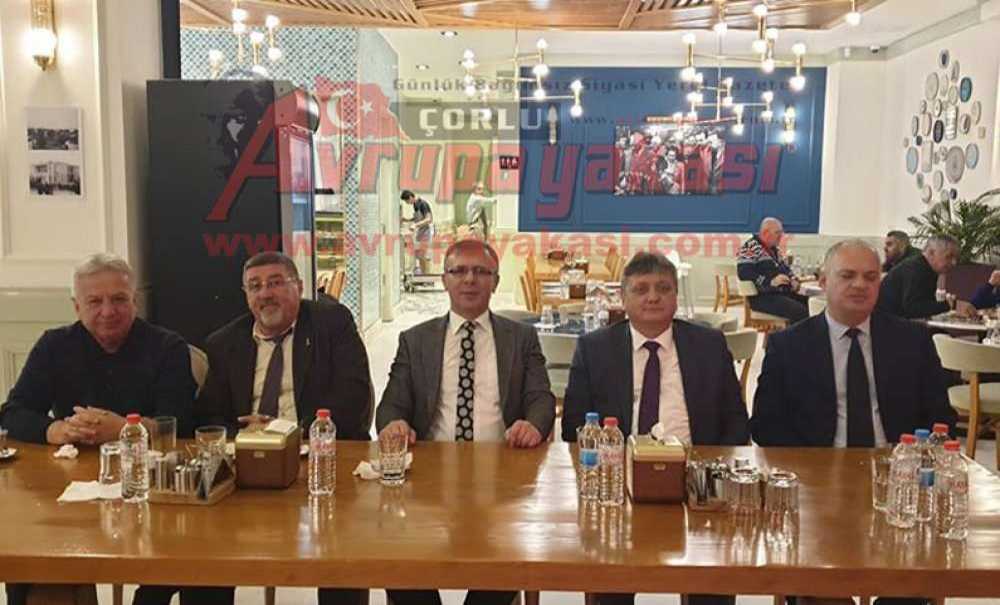 Kaymakam Sarılı, Muhtarlarla Bir Araya Geldi