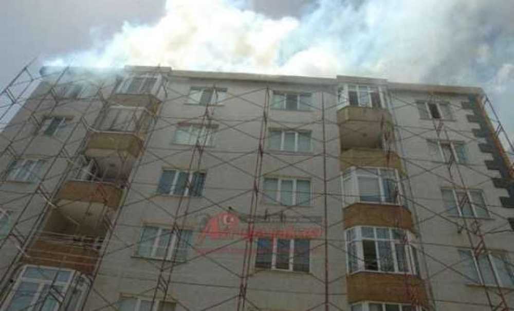 Çatı Yangını Korkuttu