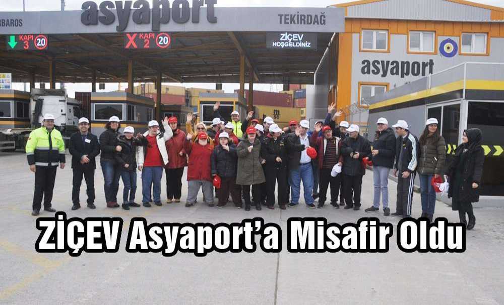 Ziçev Asyaport'a Misafir Oldu
