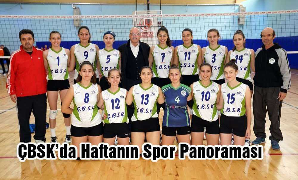 Çbsk'da Haftanın Spor Panoraması