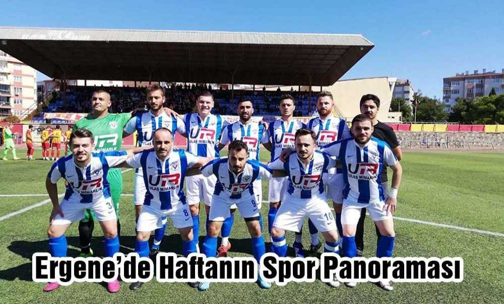 Ergene'de Haftanın Spor Panoraması