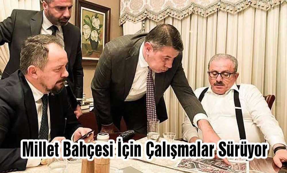 Millet Bahçesi İçin Çalışmalar Sürüyor