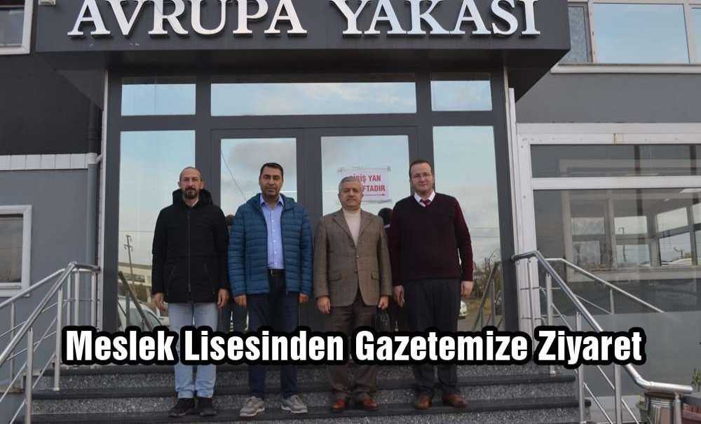 Meslek Lisesinden Gazetemize Ziyaret