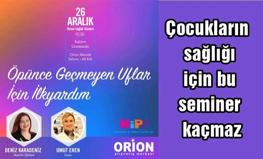 Çocukların Sağlığı Için Bu Seminer Kaçmaz
