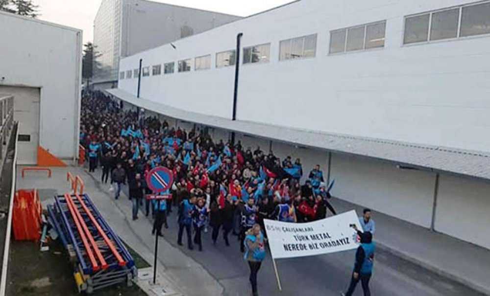 İşçiler Eylemlere Başladı