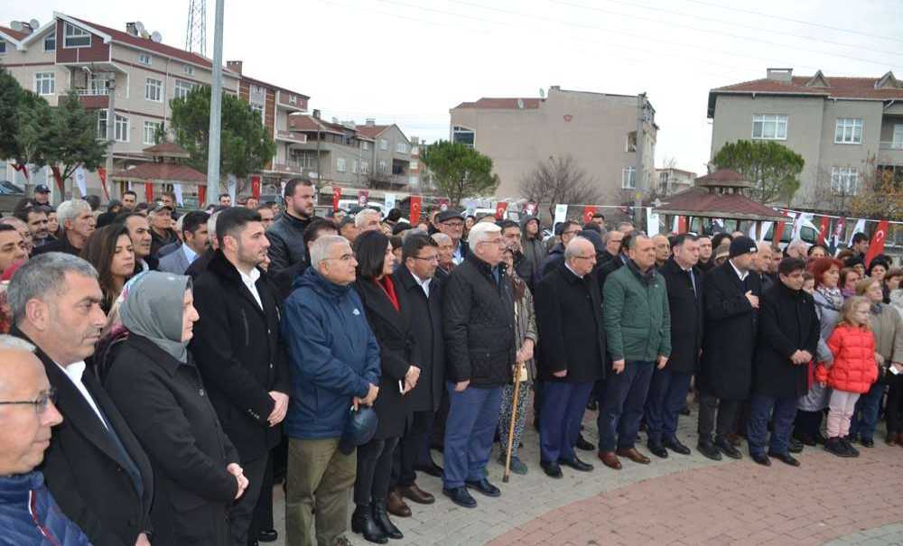 Şehit Edilen 18 Aylık Türkan Bebek Ergene'de Anıldı