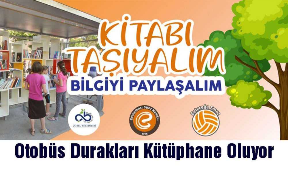 Otobüs Durakları Kütüphane Oluyor