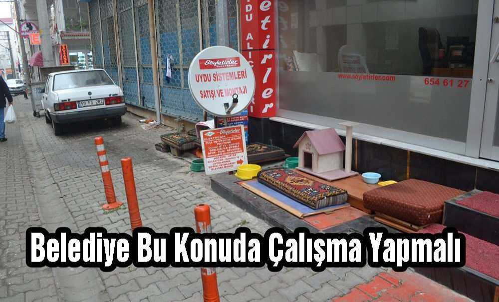“Belediye Bu Konuda Çalışma Yapmalı”