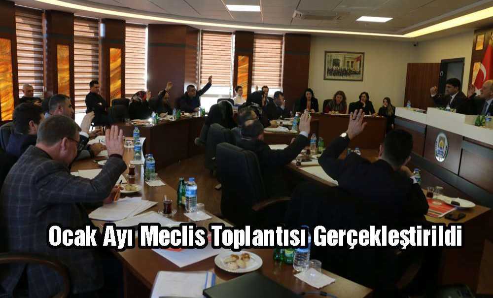 Ocak Ayı Meclis Toplantısı Gerçekleştirildi