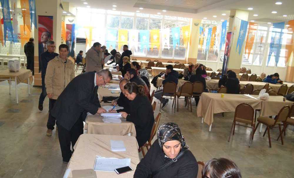Ak Partili Üyeler Ergene De Sandık Başına Gitti