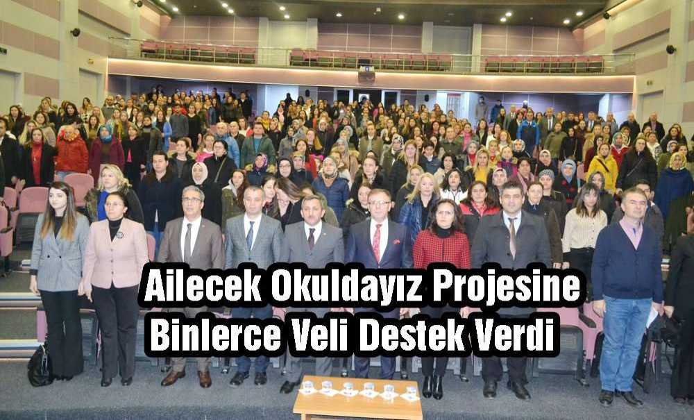 “Ailecek Okuldayız” Projesine Binlerce Veli Destek Verdi