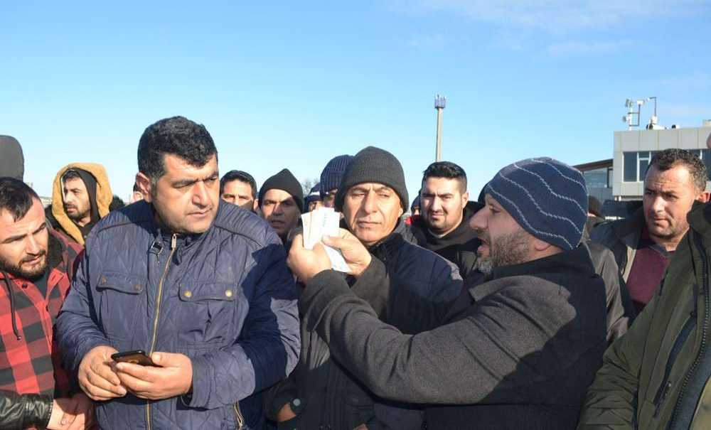 Nakliyeciler Yine Eylemdeydi