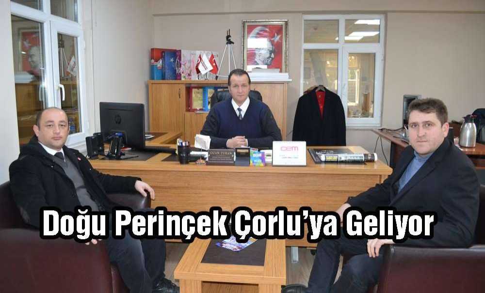Doğu Perinçek Çorlu'ya Geliyor