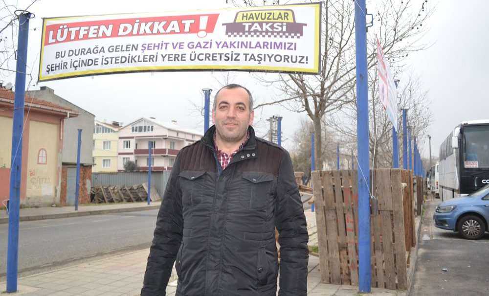 Taksicilerden Örnek Davranış