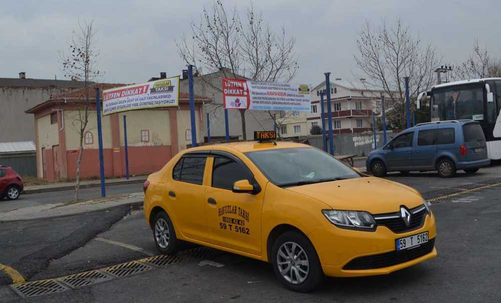 Taksicilerden Örnek Davranış