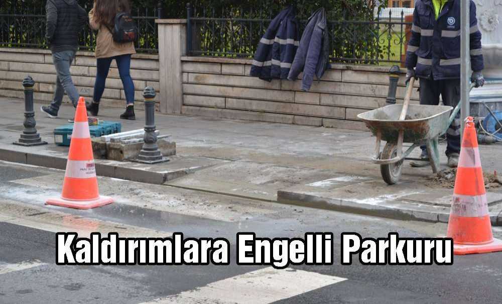 Kaldırımlara Engelli Parkuru