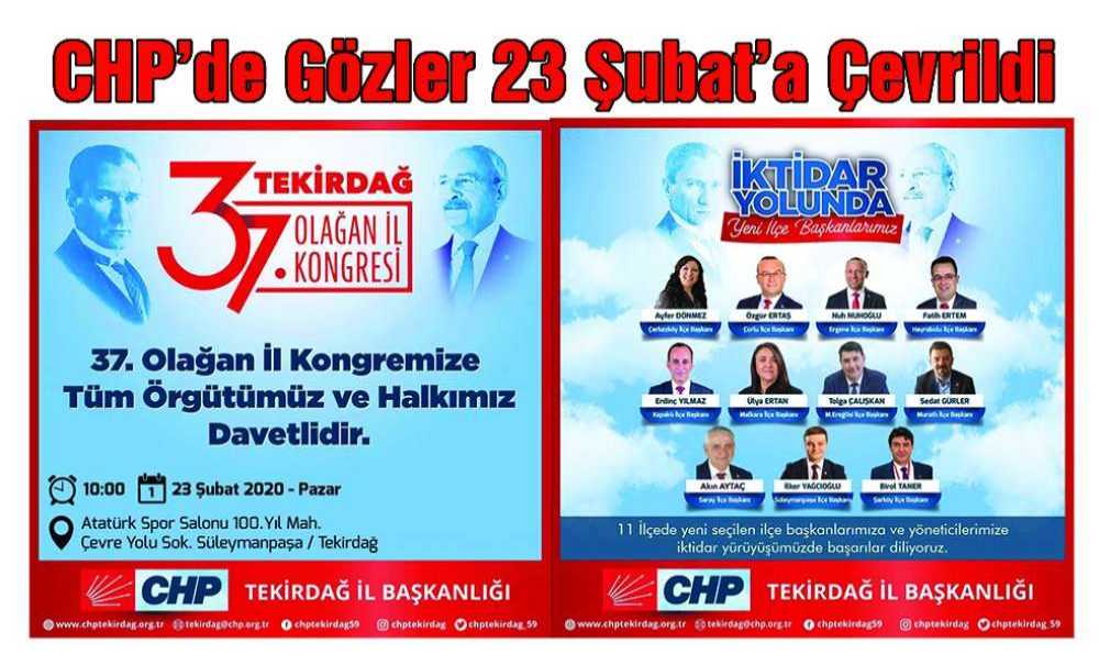Chp'de Gözler 23 Şubat'a Çevrildi