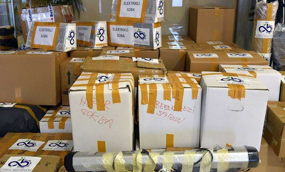 Çorlu Halkı Depremzedeler İçin Seferber Oldu