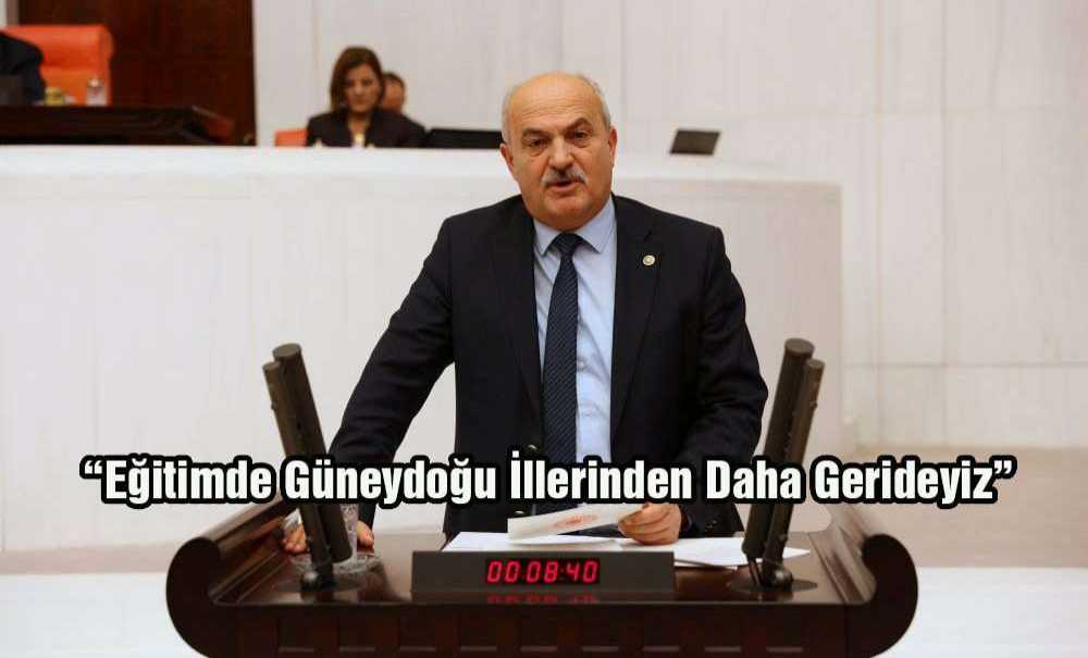 “Eğitimde Güneydoğu İllerinden Daha Gerideyiz”