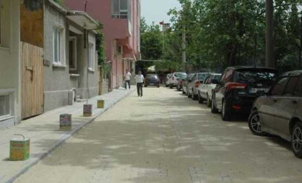 Öğretmenevi Sokağında Çalışmalar Tamamlandı