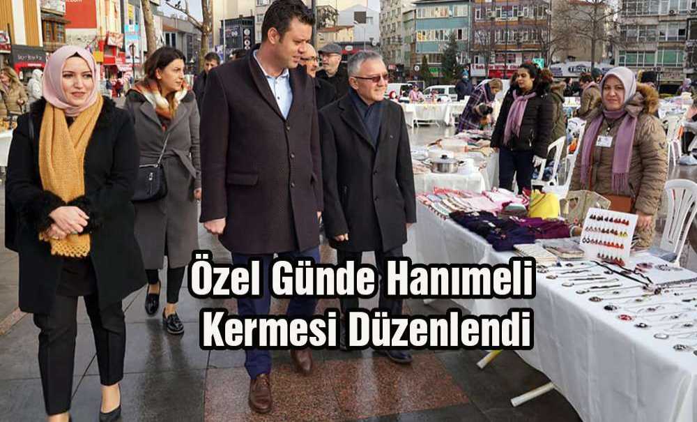 Özel Günde Hanımeli Kermesi Düzenlendi