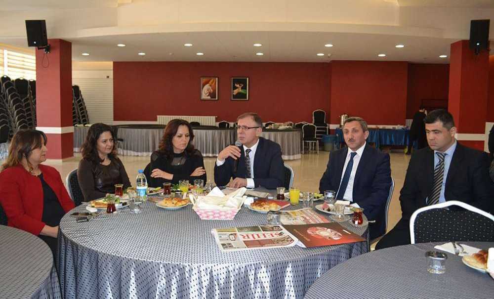 Çorlu Kaymakamı Sarılı'dan Bilgilendirme Toplantısı