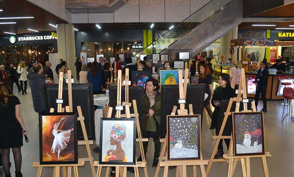 Resim Sergisine İlgi Yoğun Oldu