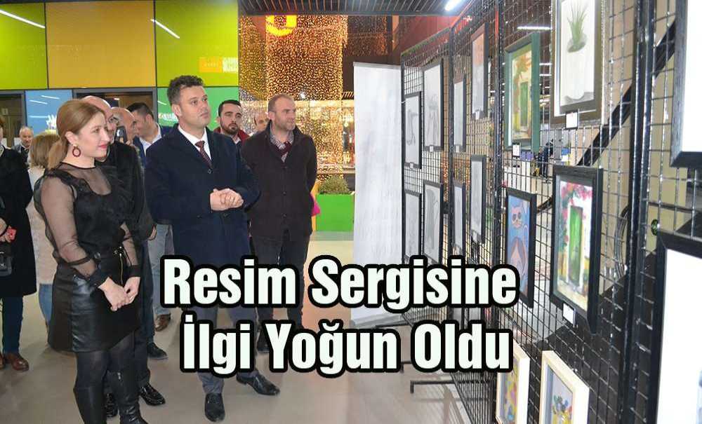 Resim Sergisine İlgi Yoğun Oldu